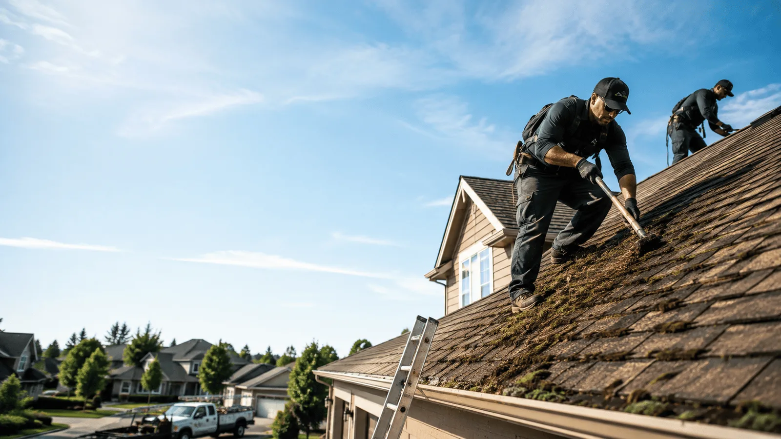 Roof Moss Removal in Dover, FL near me